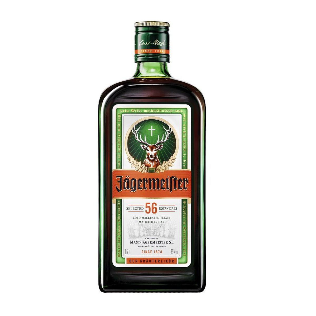 JAGERMEISTER - Licor Aleman Jagermeister 35º Gl