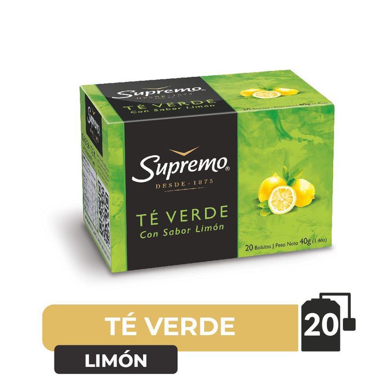 SUPREMO - Té Verde Limón