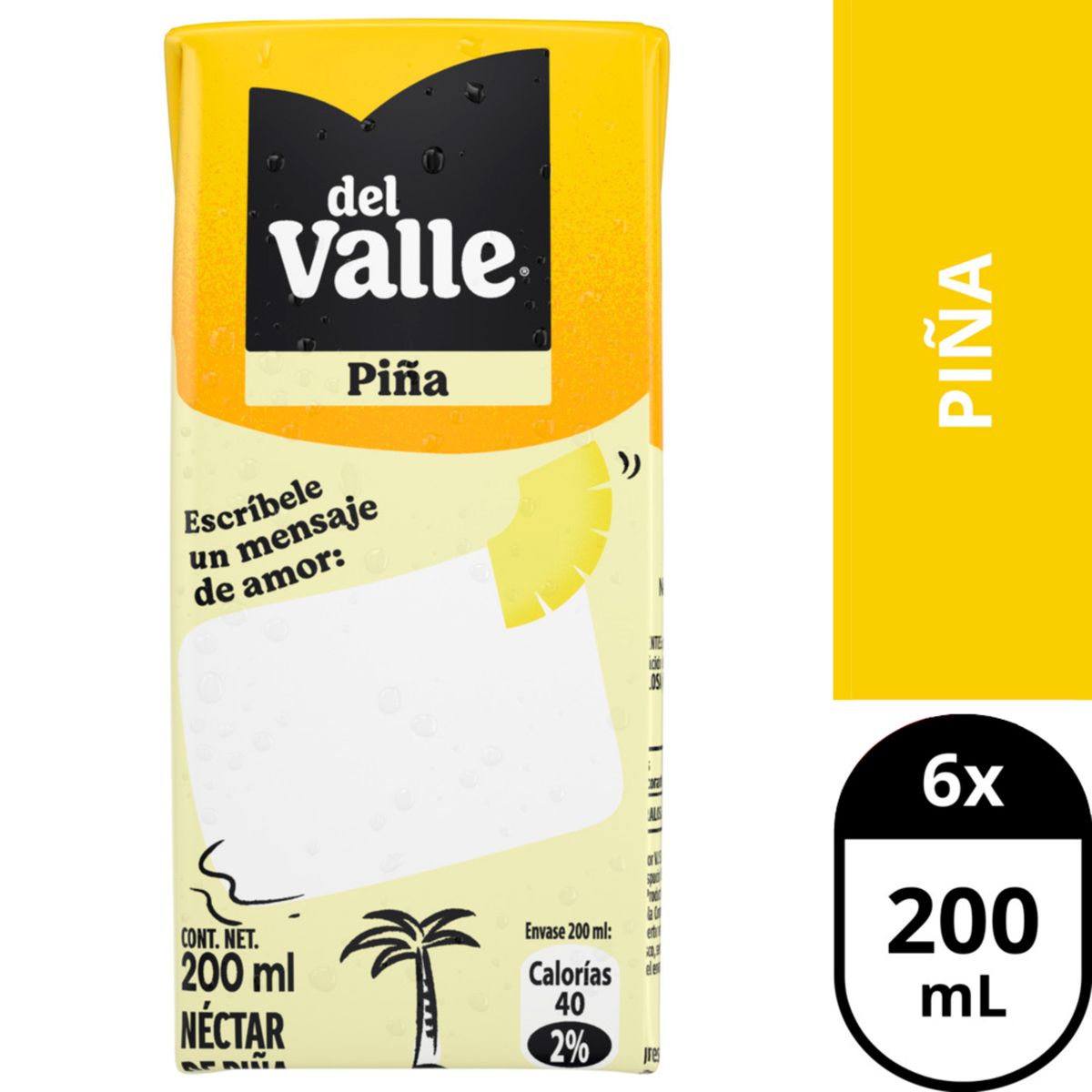 DEL VALLE - Néctar Andina del Valle piña