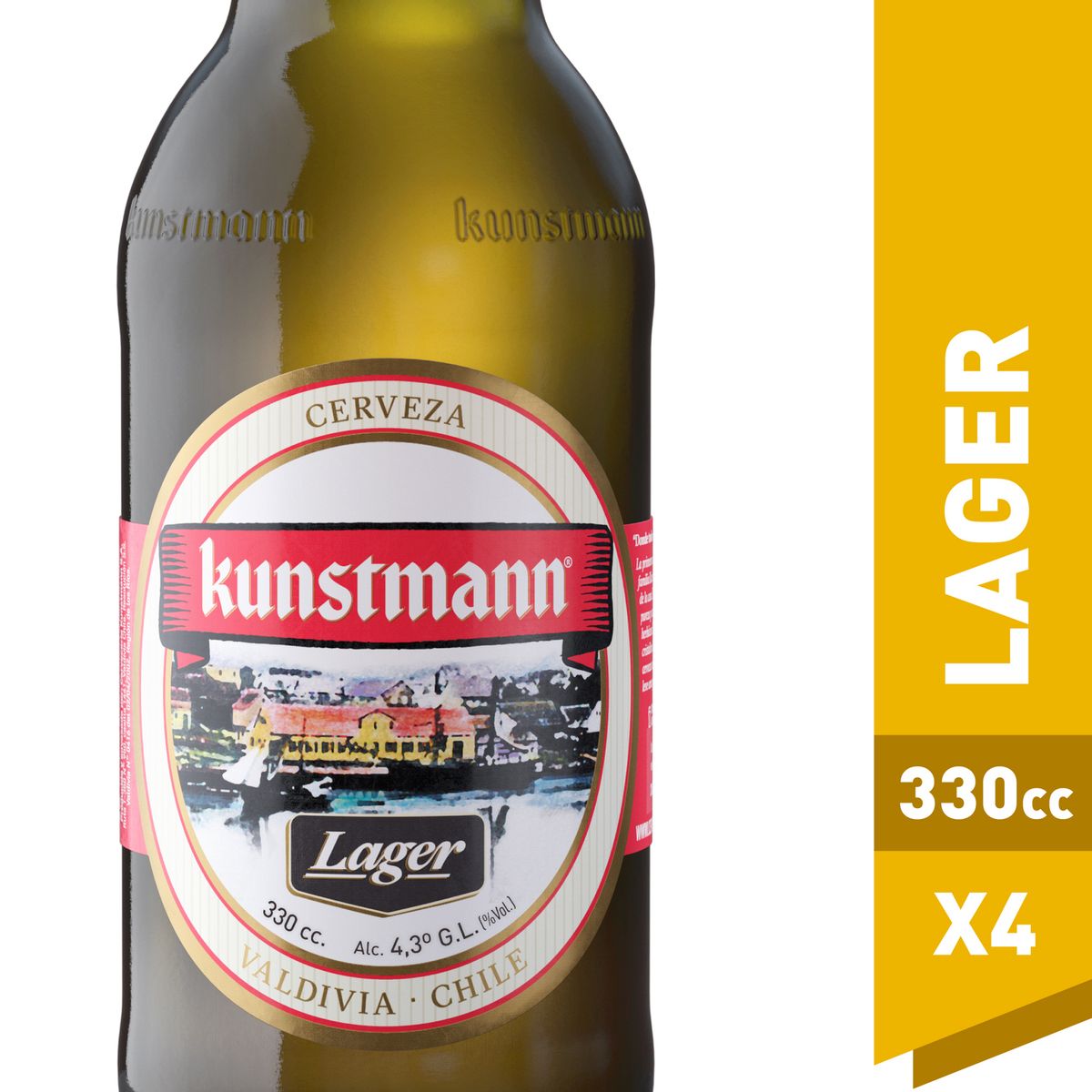 KUNSTMANN - Pack Cerveza Lager Botella