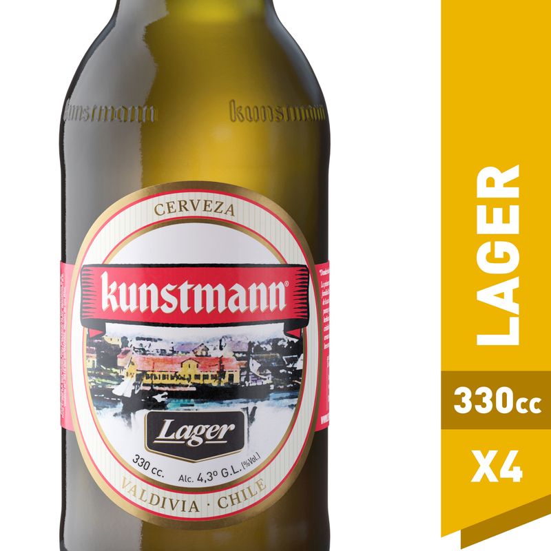 KUNSTMANN - Pack Cerveza Lager Botella