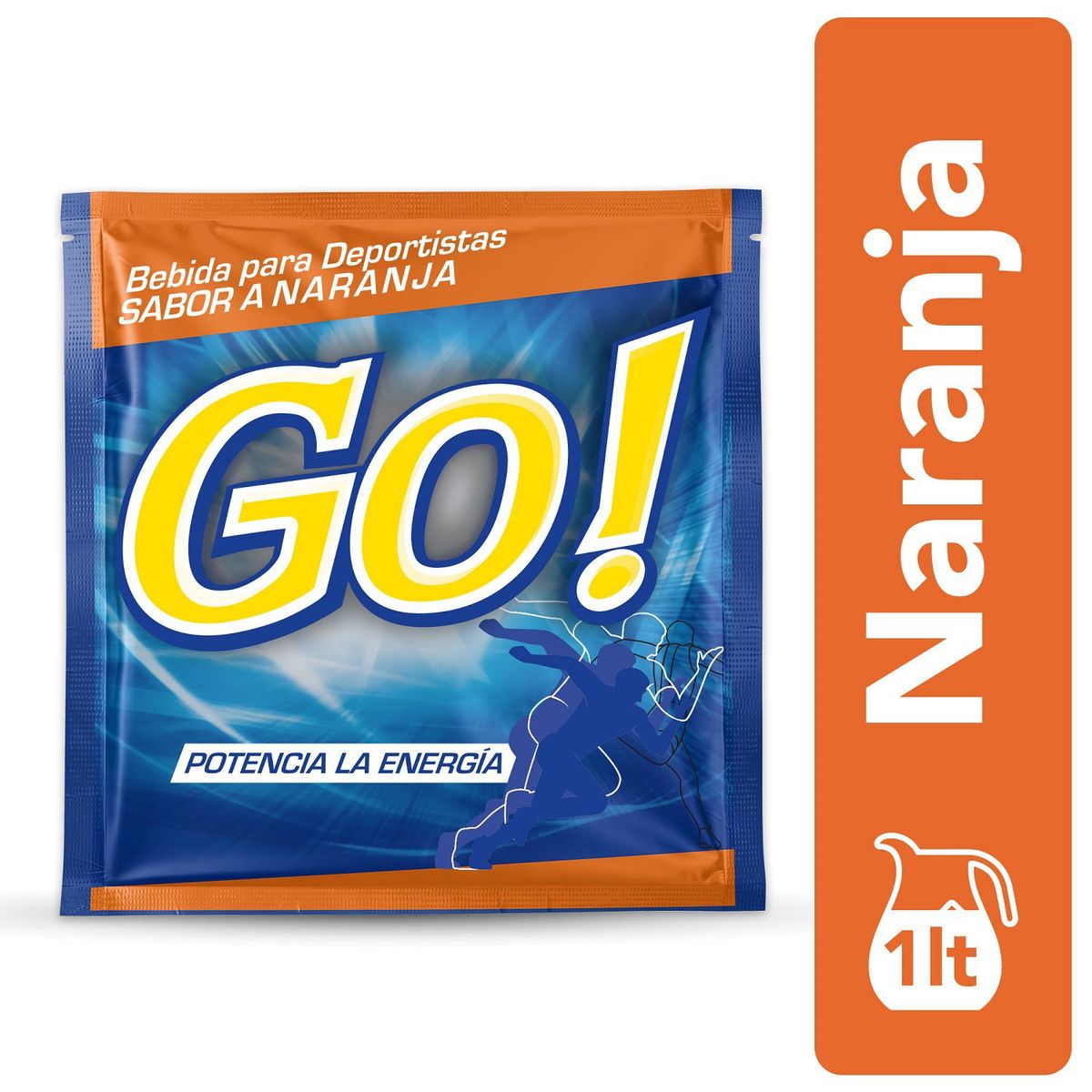 GO - Bebida Instantánea Sabor Naranja
