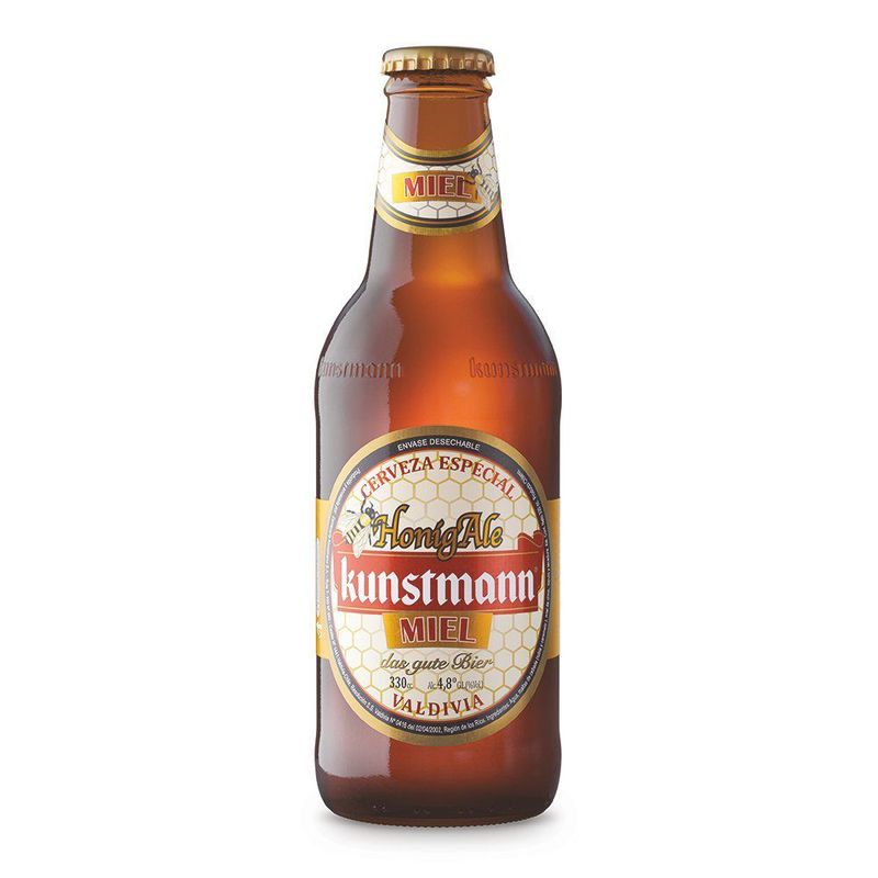 KUNSTMANN - CERVEZA HONIG ALE MIEL 4.8G GL 330 CC.