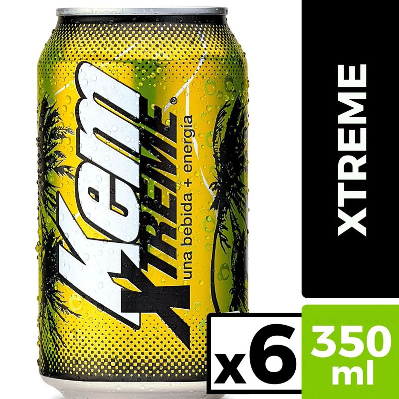 KEM XTREME - Pack Bebida Kem Xtreme Lata 6 x 350 ml