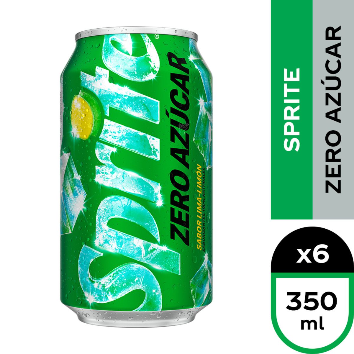 SPRITE - Pack 6 Bebidas Sprite Zero Lata 350 ml