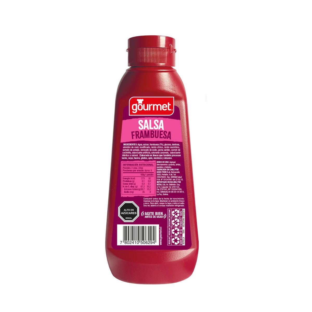 GOURMET - Salsa De Frambuesa