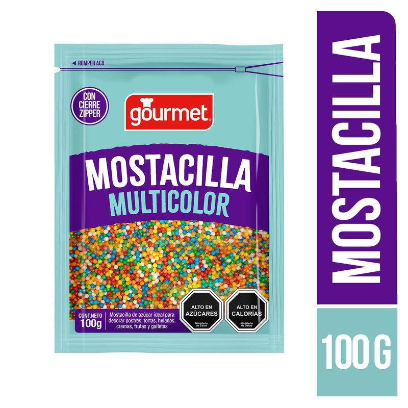 GOURMET - Mostacilla Para Repostería Multicoclor