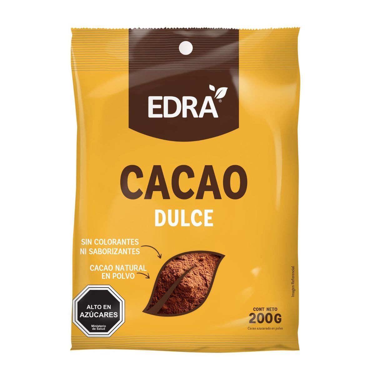 EDRA - Cacao en Polvo Dulce Edra 200 g