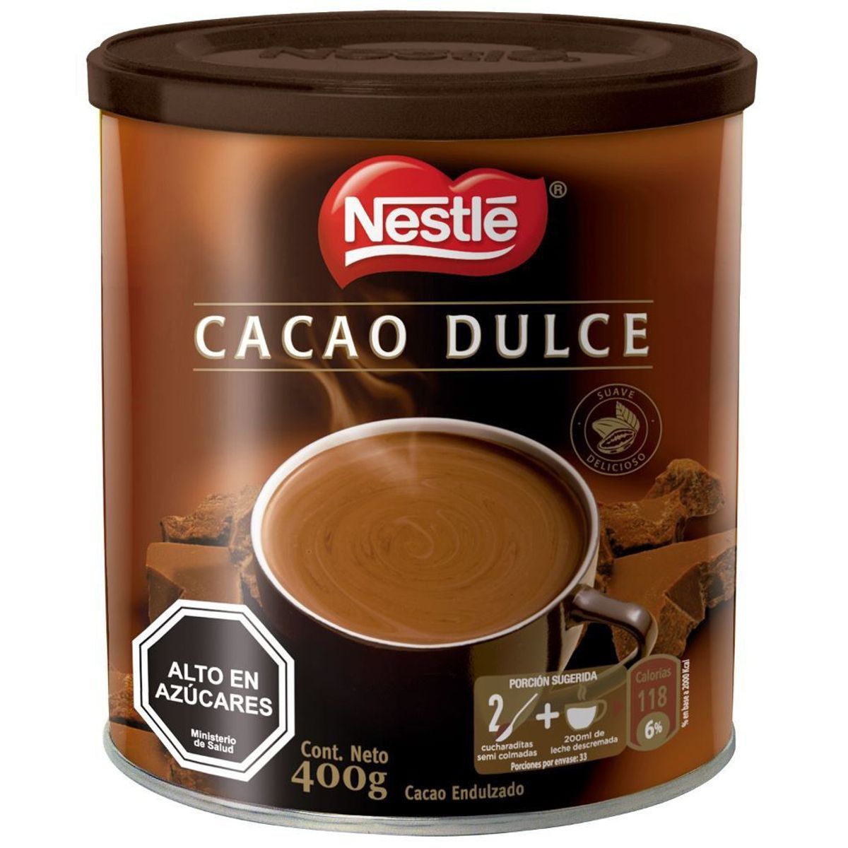 NESTLE - Cacao Dulce en Polvo Lata Nestle 400 g