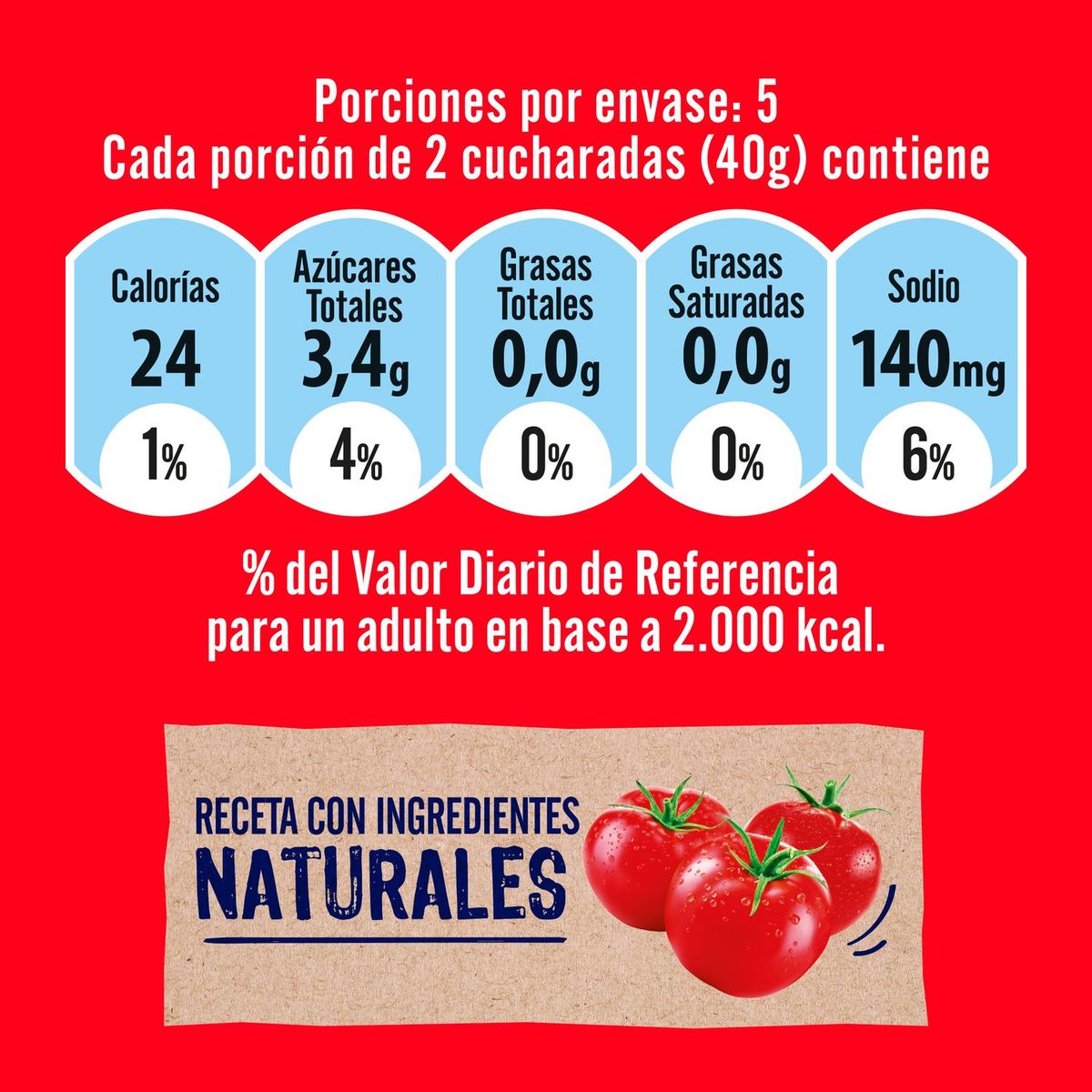LUCCHETTI - Salsa Natural