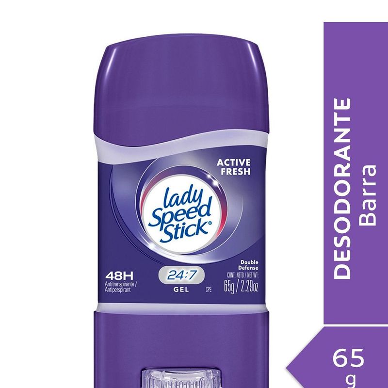 LADY SPEED STICK - Desodorante en Barra Lady Speed Stick 24/7 Active Fresh 65 g