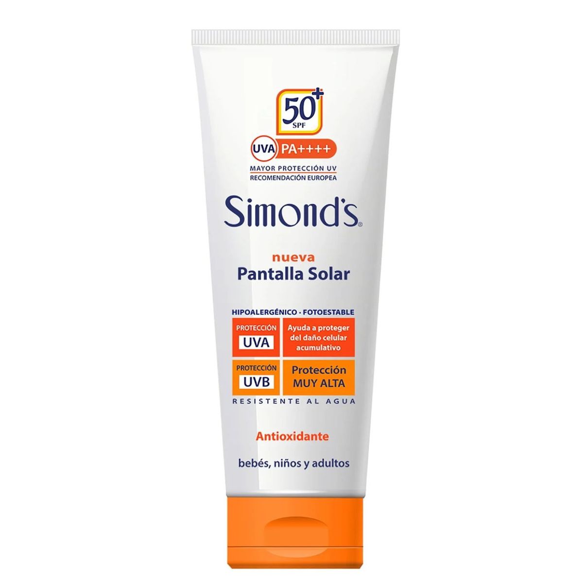 SIMONDS - Protector Solar FPS 50+ Simonds 200 ml