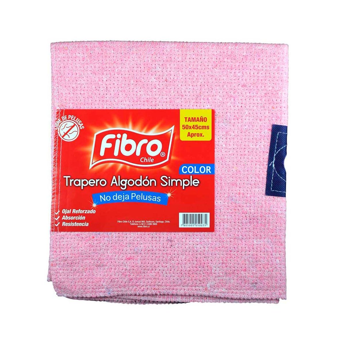 FIBRO - Trapero de Algodón Simple Fibro 1 Un