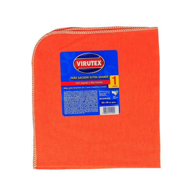 VIRUTEX - Paño Genero 45 X 50 CM Extra Grande