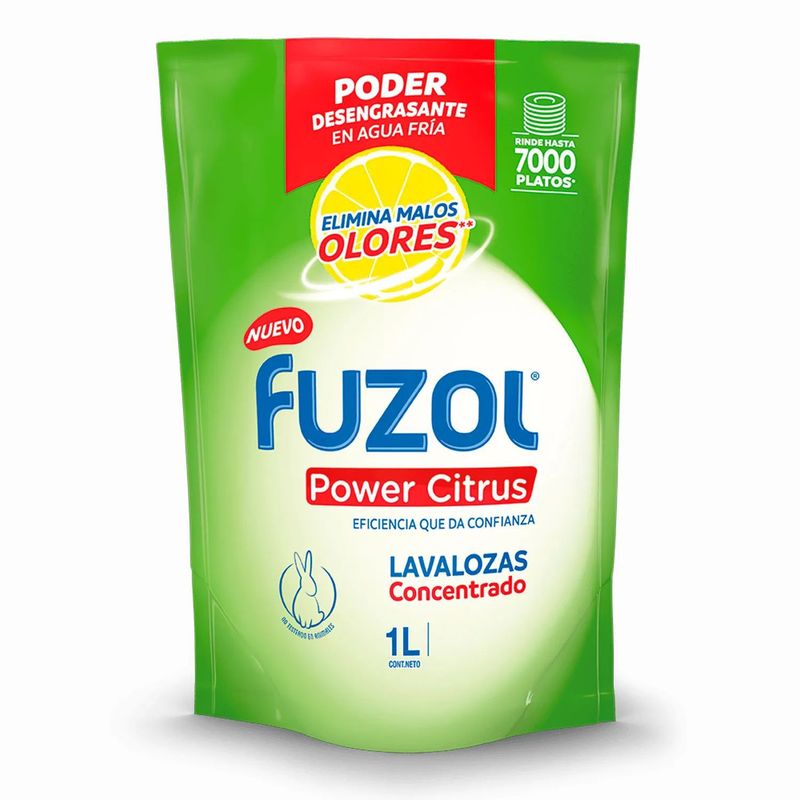 FUZOL - Lavalozas Fuzol Power Citrus 1 L