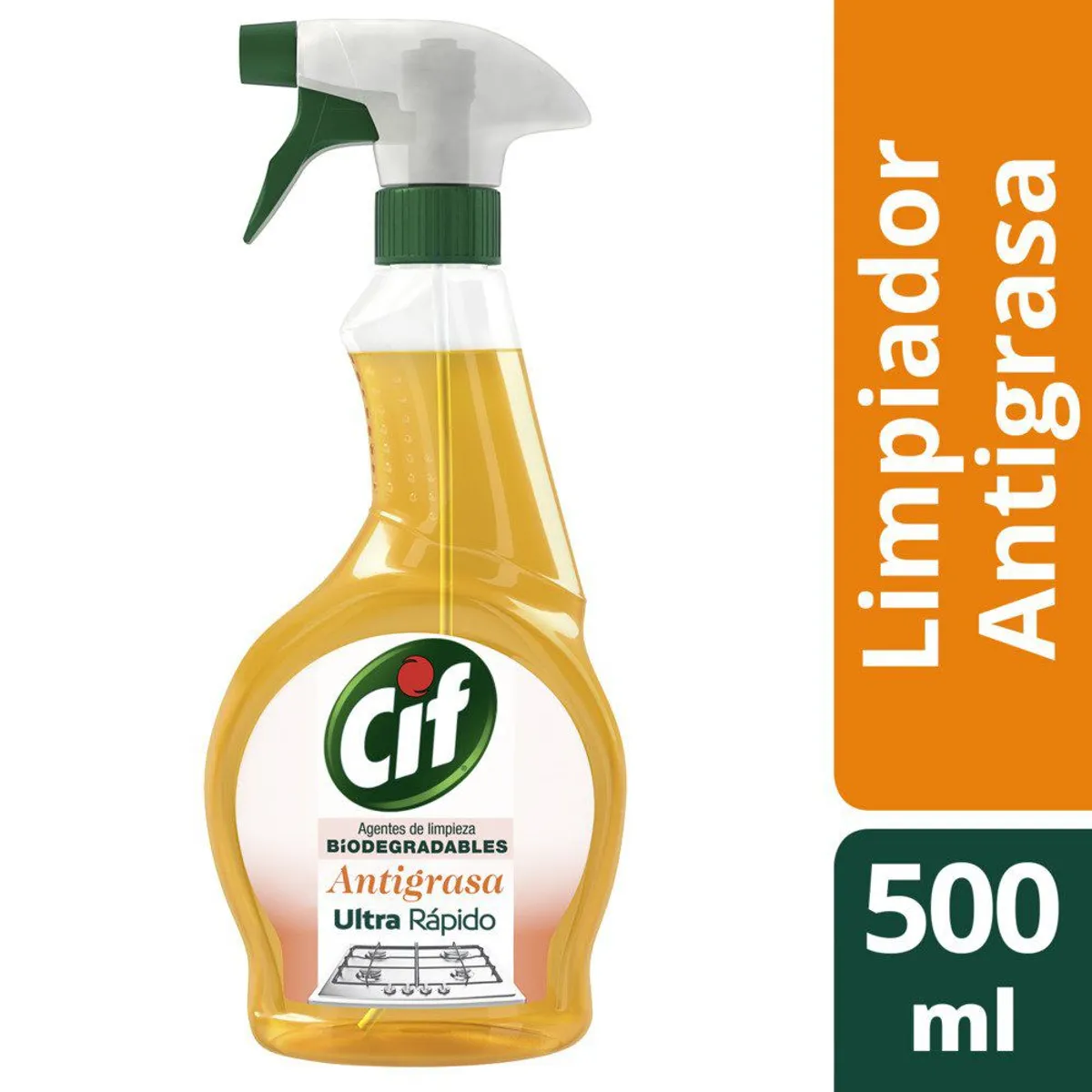 CIF - Limpiador Gatillo Antigrasa