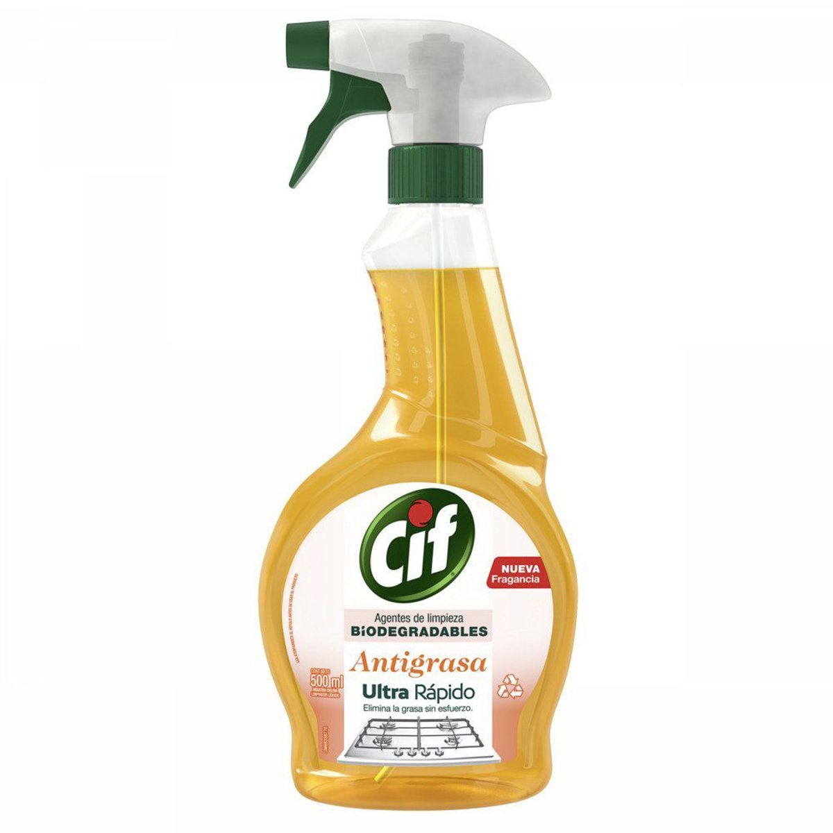 CIF - Limpiador Antigrasa Gatillo Cif 500 ml