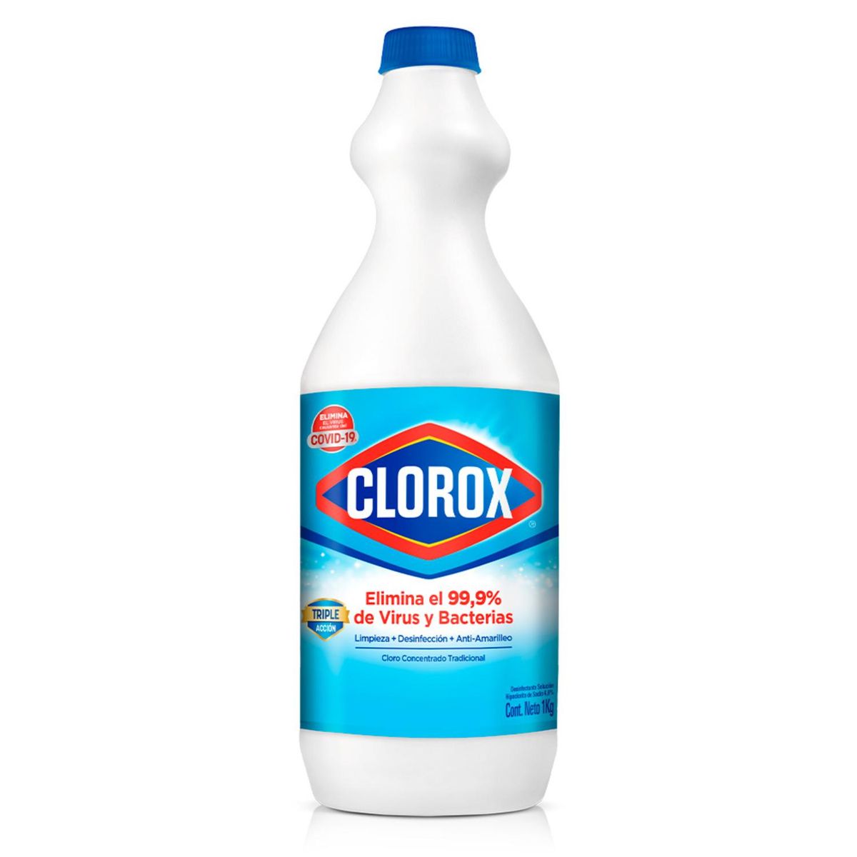 CLOROX - Cloro Clorox Tradicional Botella 1 Lt