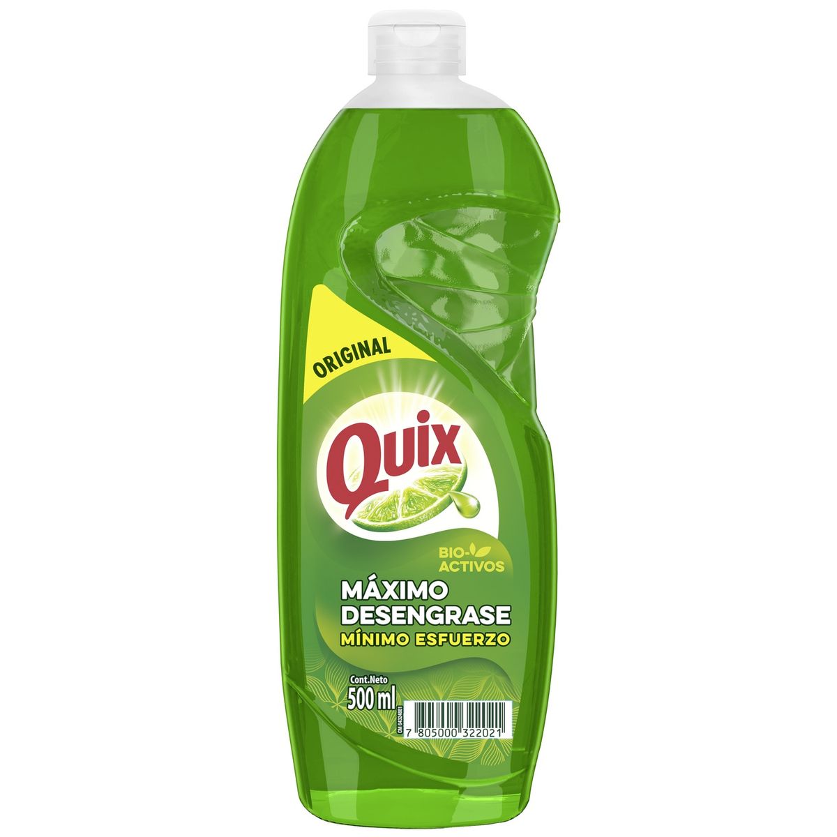 QUIX - Lavaloza Quix Concentrado Botella Aroma Limón 500 ml
