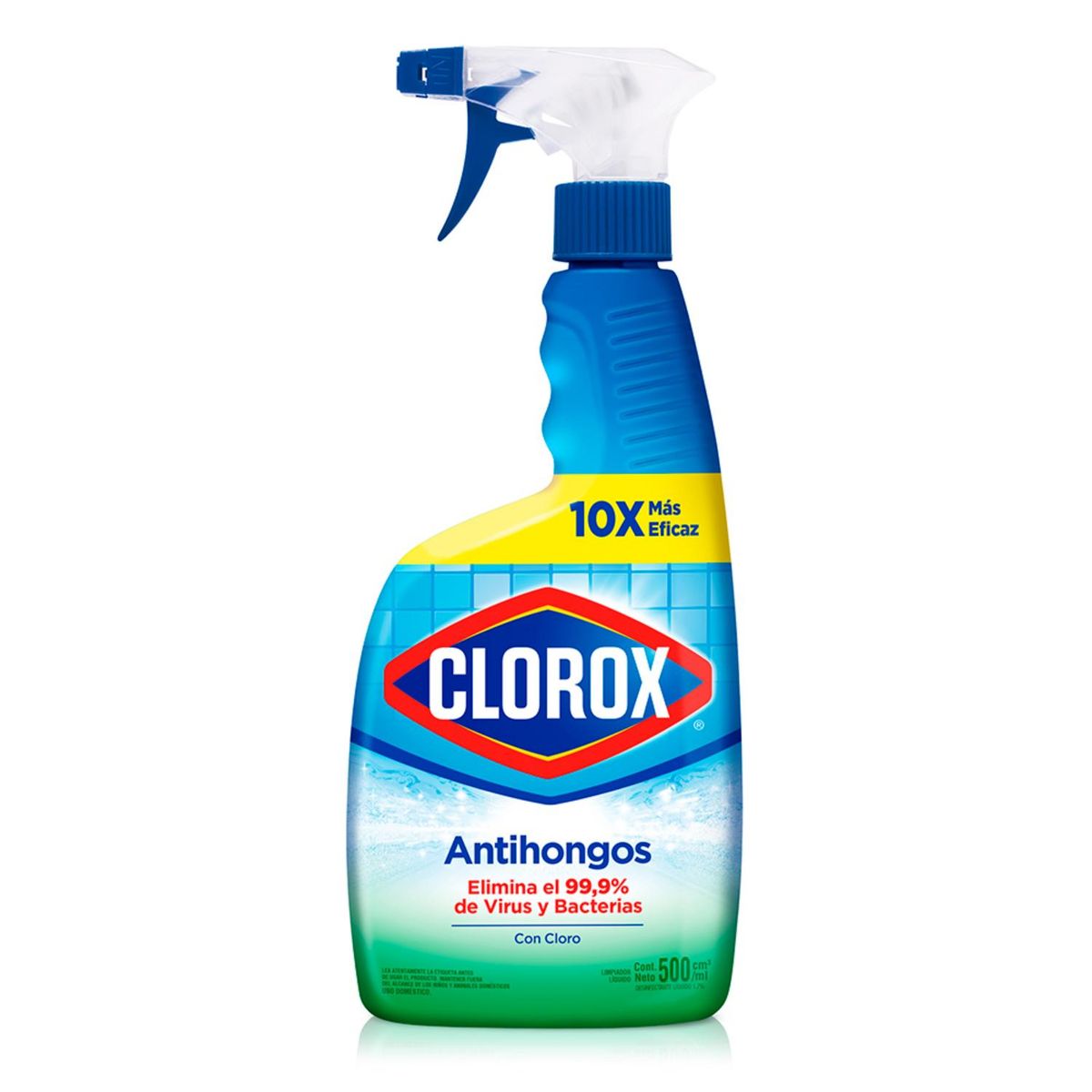 CLOROX - Limpiador de Baño Clorox Antihongos Gatillo 500 ml
