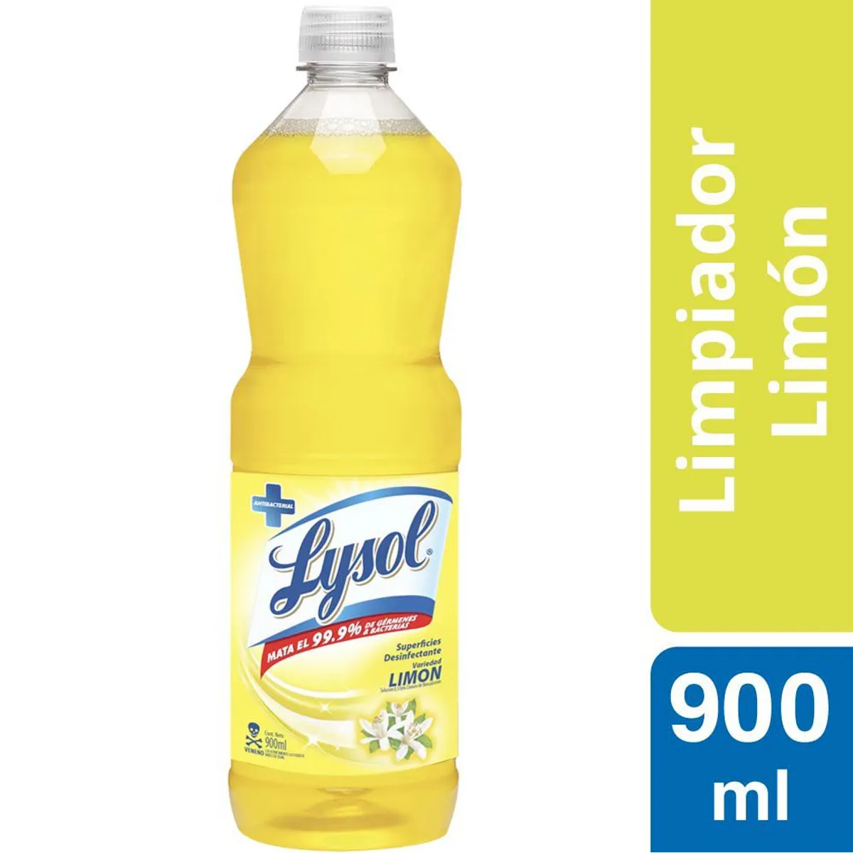 LYSOL - LIMP SUPERFICIE LIMON 900 ML.LYSOL