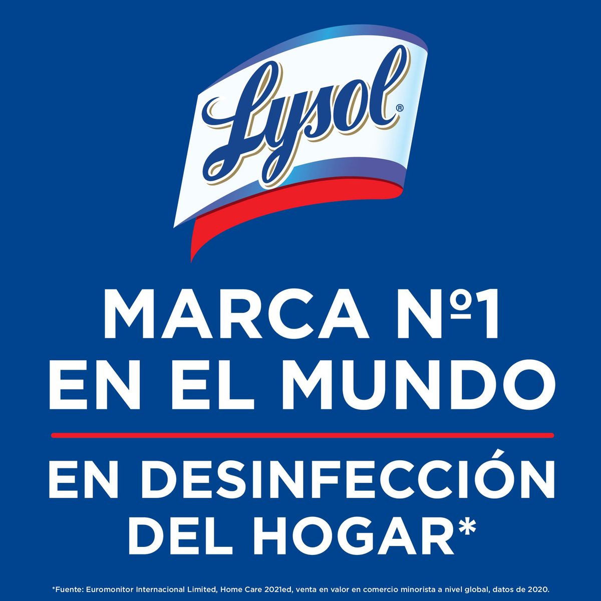 LYSOL - Limpiador Pisos Desinfección Marina