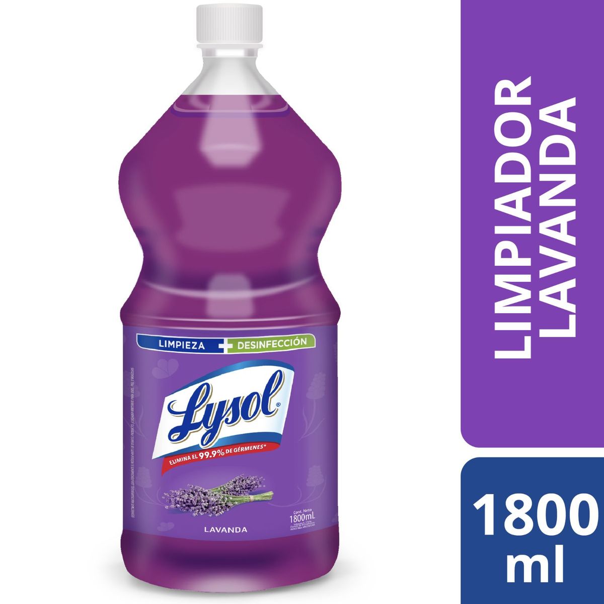 LYSOL - Limpiador Pisos Desinfección Lavanda