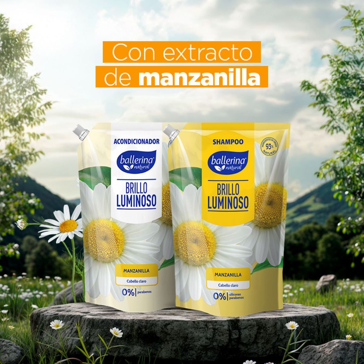 BALLERINA - Shampoo Manzanilla