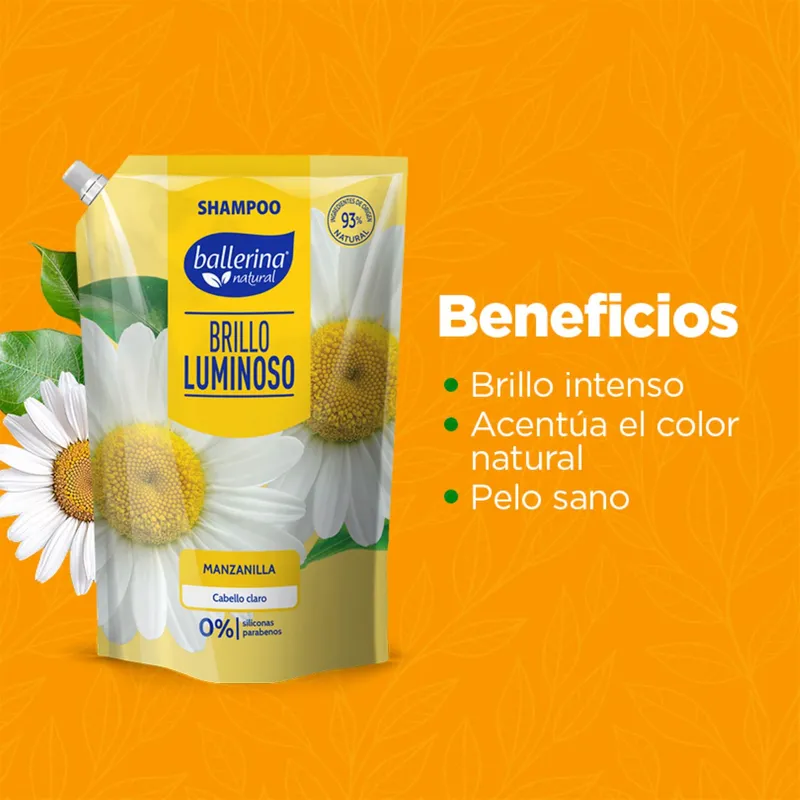 BALLERINA SHAMPOO MANZANILLA