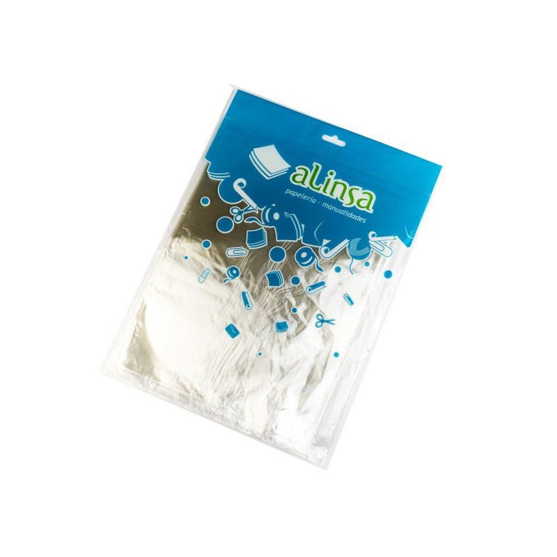 ALINSA - PAPEL CELOFAN ENVASADO 5 COLORES