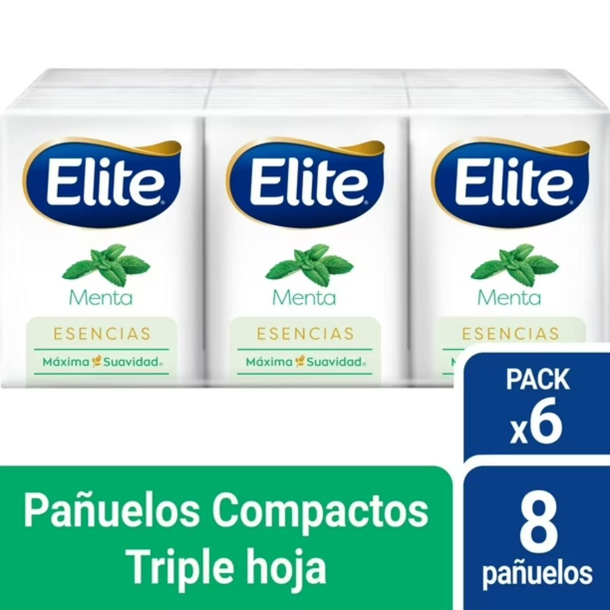 ELITE - Pack Pañuelos Elite Aromas Surtidos 6 x 8 Un