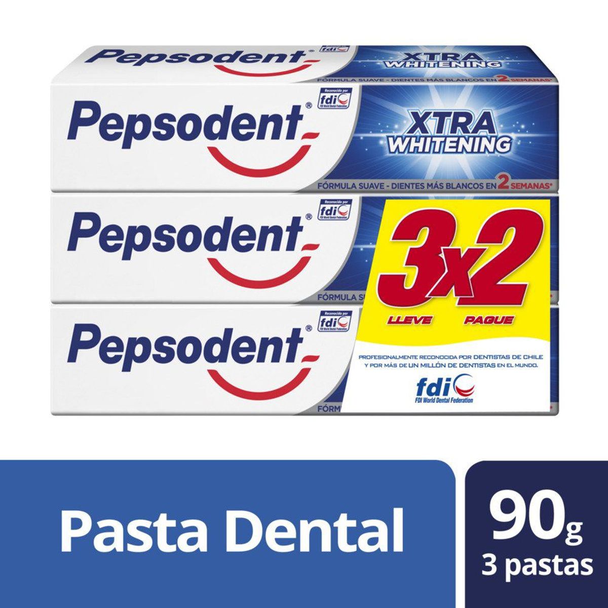 PEPSODENT - Pasta de Dientes  Xtra Whitening