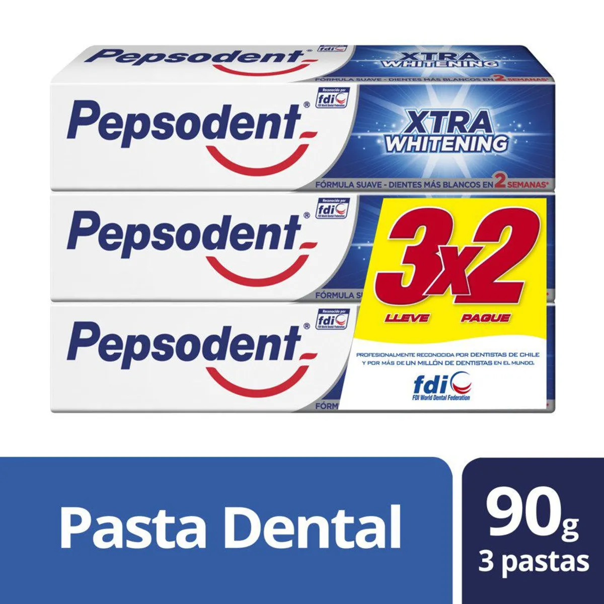 PEPSODENT - Pasta de Dientes  Xtra Whitening