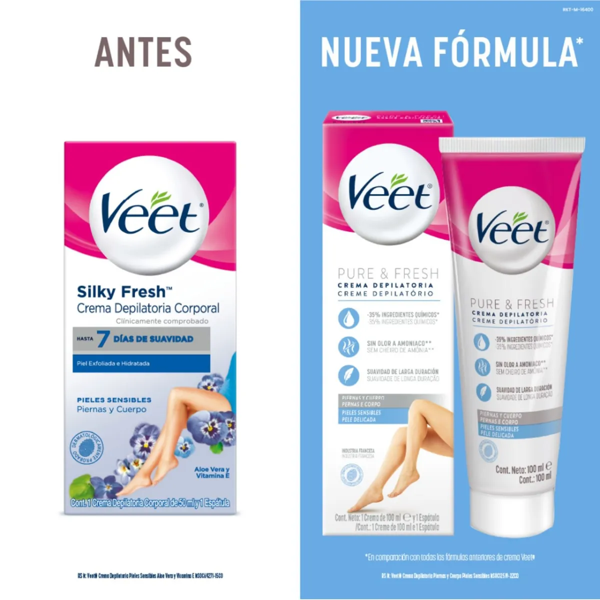 VEET - Crema Depilatoria Piel Sensible
