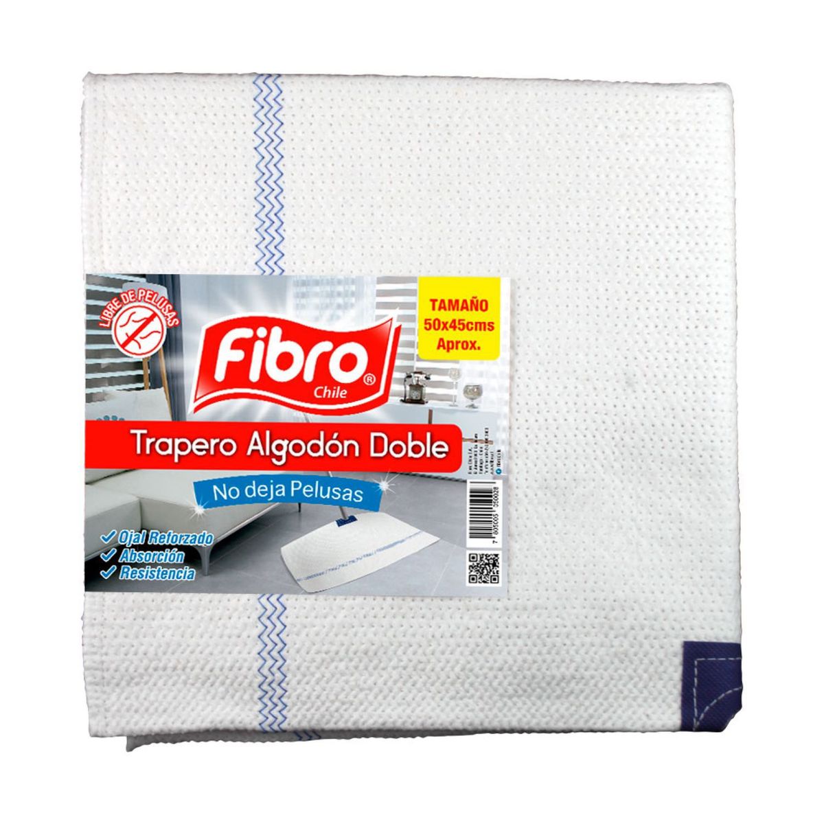 FIBRO - Trapero de Algodón Doble Fibro 1 Un