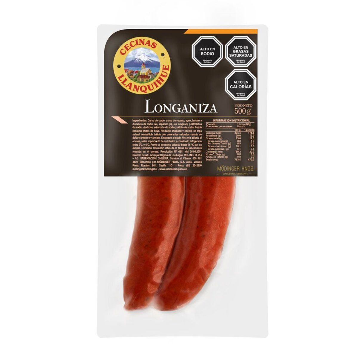 LLANQUIHUE - Longaniza Cecina
