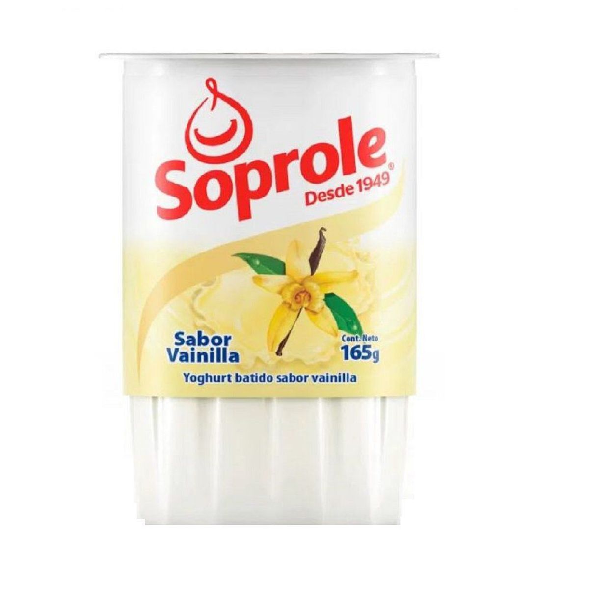 SOPROLE - Yoghurt Batido Sabor Vainilla