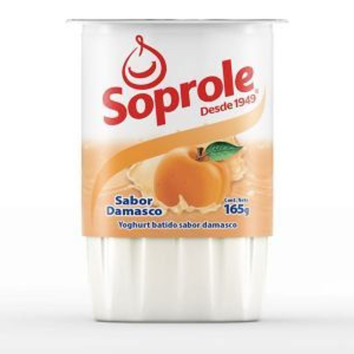 SOPROLE - YOGHURT BATIDO DAMASCO 165 GR.