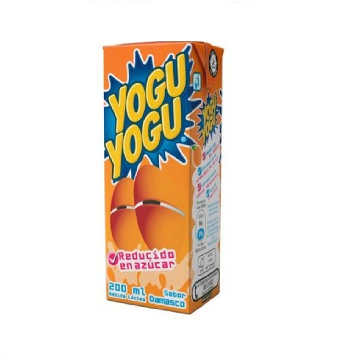 YOGU YOGU - Bebida Láctea Yogu Yogu Sabor Damasco