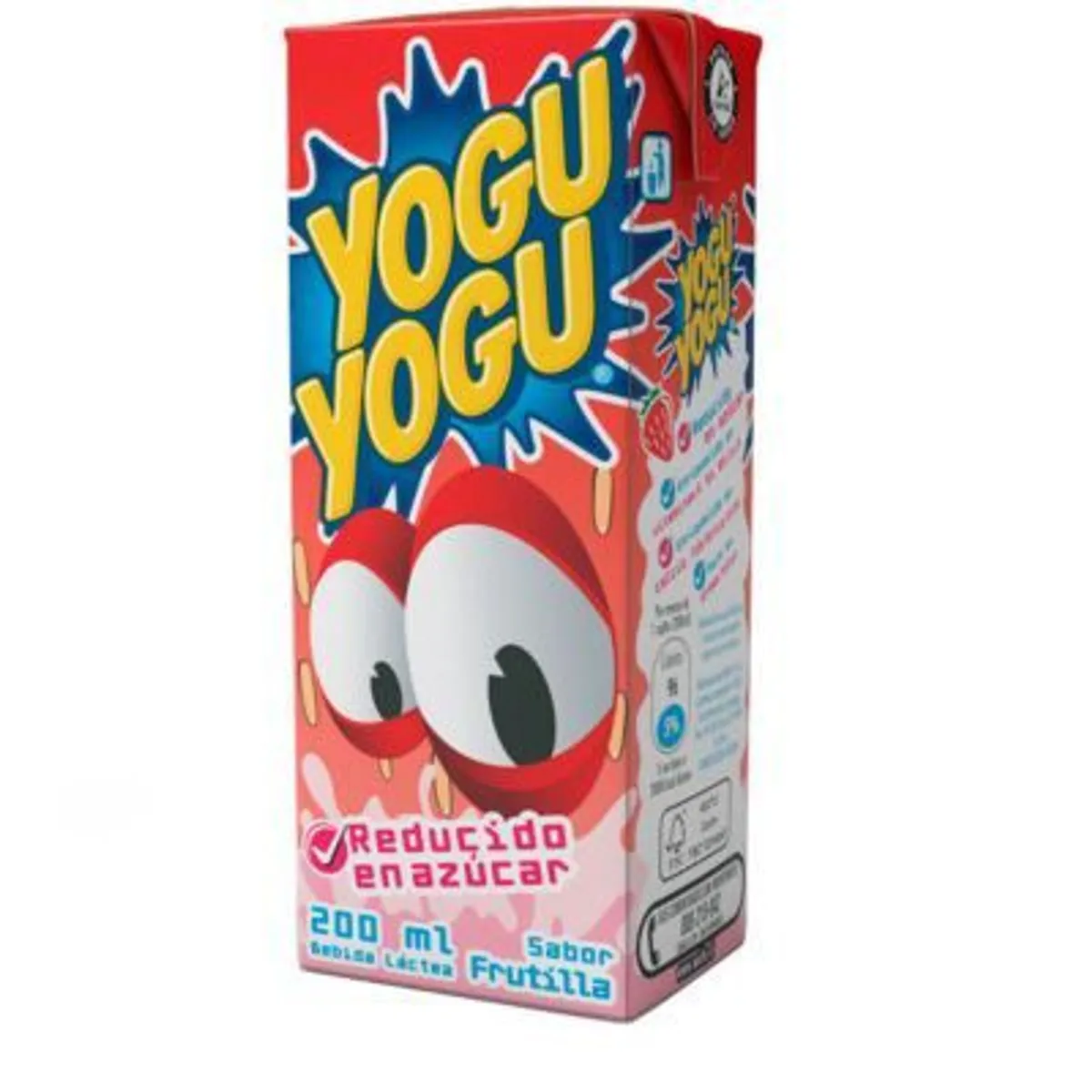 YOGU YOGU - Bebida Láctea Yogu Yogu Sabor Frutilla