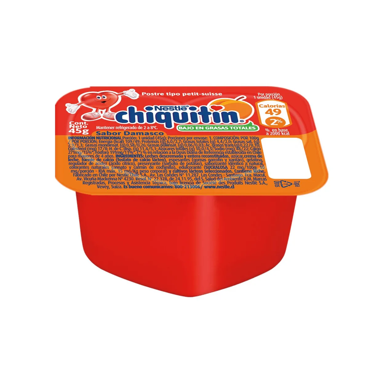 NESTLE - Chiquitín Damasco