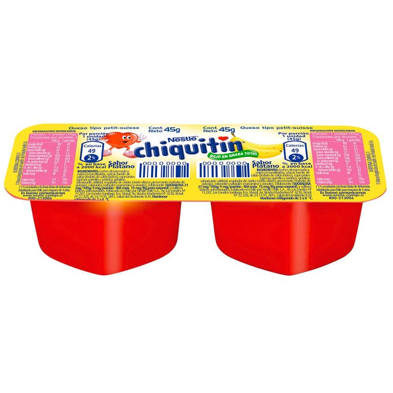 NESTLE - Chiquitín Plátano