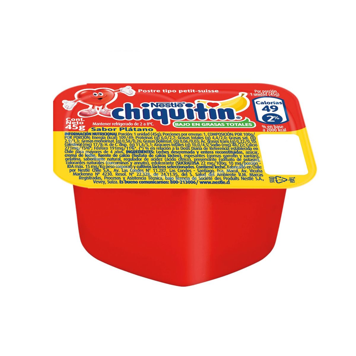 NESTLE - Chiquitín Plátano
