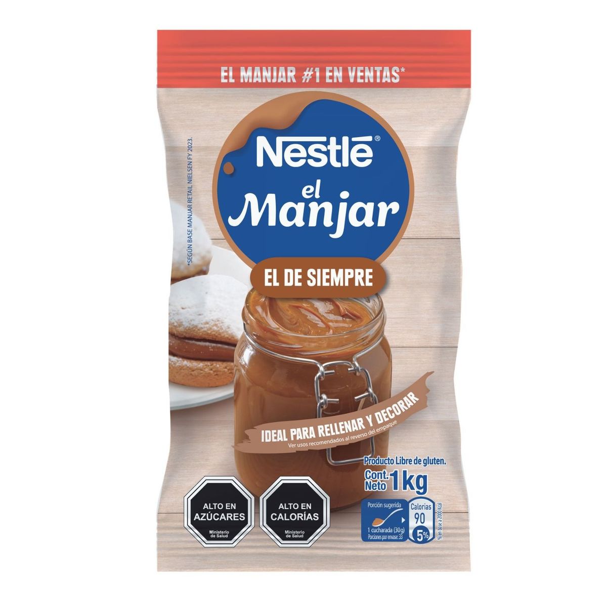 NESTLE - Manjar Bolsa Nestle 1 Kg