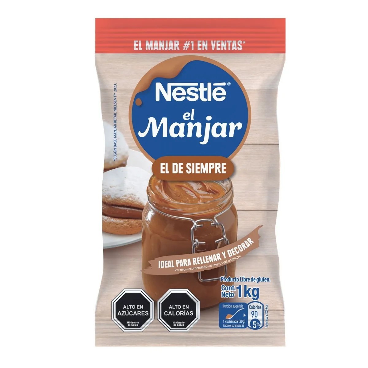 NESTLE - Manjar Bolsa Nestle 1 Kg