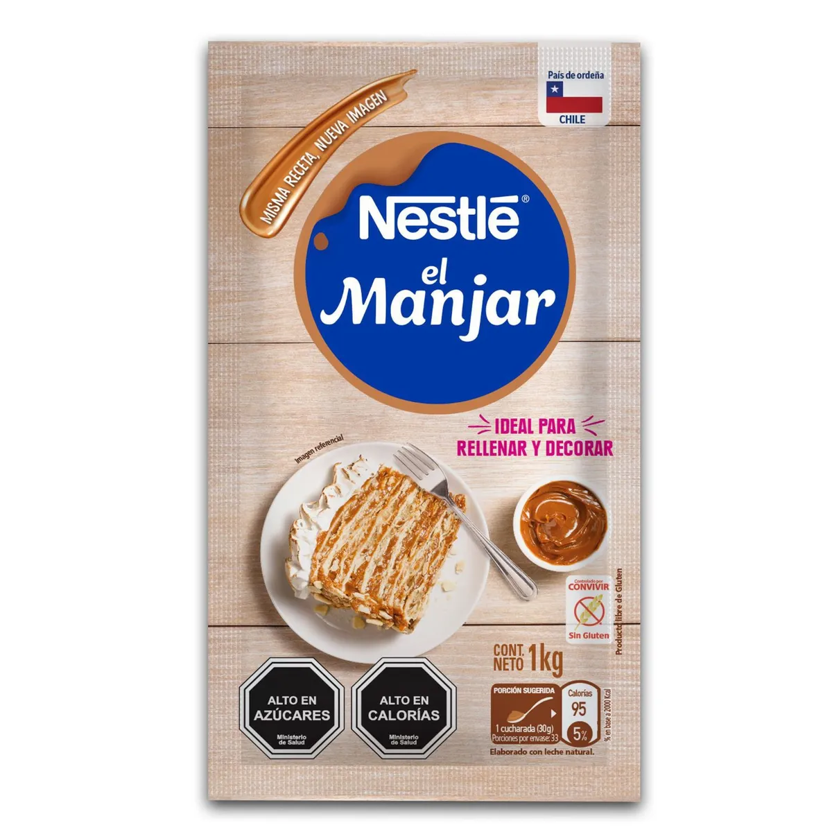 NESTLE - Manjar Bolsa Nestle 1 Kg