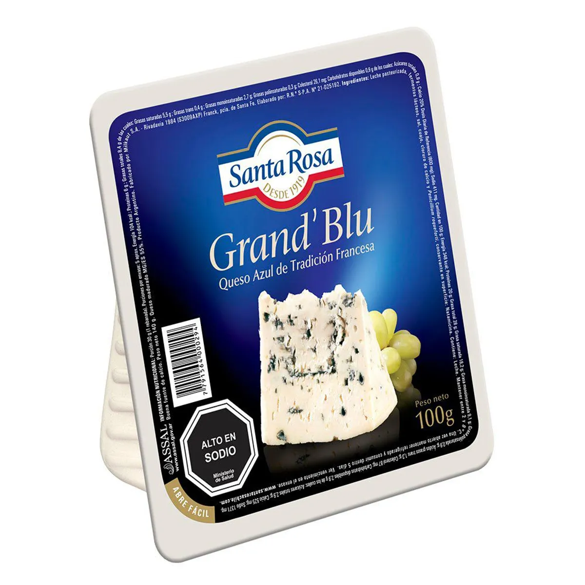 SANTA ROSA - Queso Azul Santa Rosa 100 g