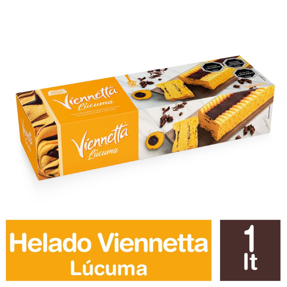 BRESLER - POSTRE HELADO VIENNETTA LUCUMA 1 LT..