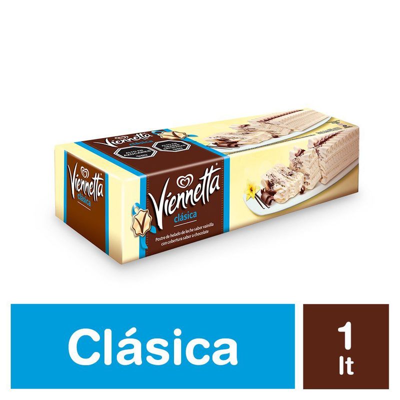 BRESLER - POSTRE HELADO VIENNETTA CLASICA 1 LT.