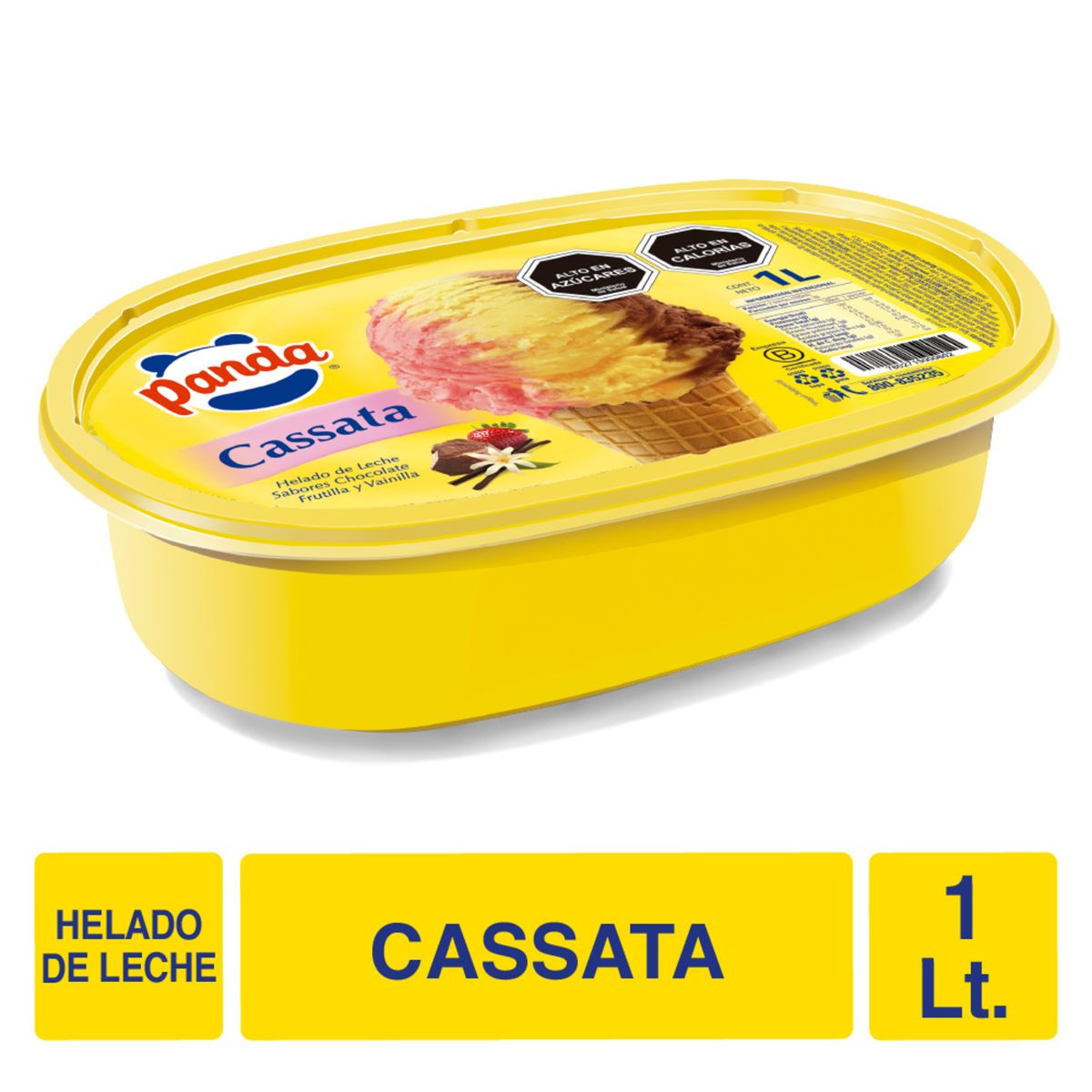 PANDA - Helado Cassata Trisabor
